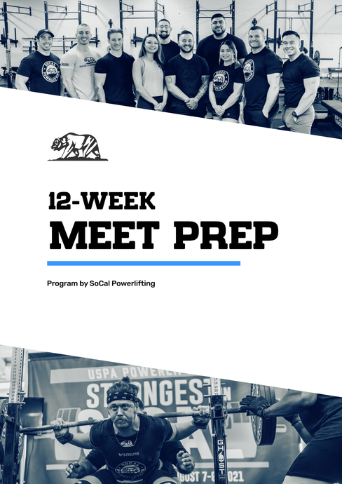 12 Week Powerlifting Meet Prep