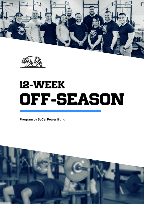 12 Week Powerlifting Off Season